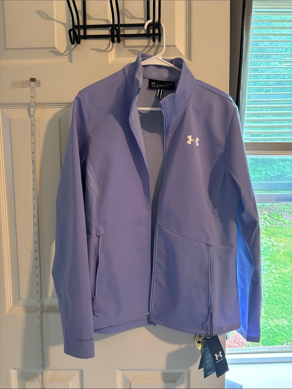 Women’s Under Armour Light Purple Full-Zip - ColdGear Infrared Shield Jacket
